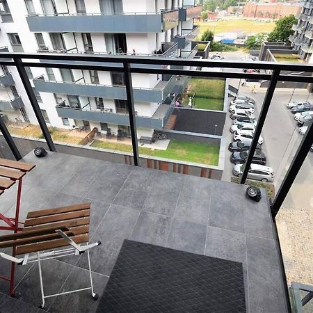 Apartament Blue Bastion Walowa 23C Z Klimatyzacja I Miejscem Parkingowym W Podziemnym Parkingu Gdańsk Exterior foto
