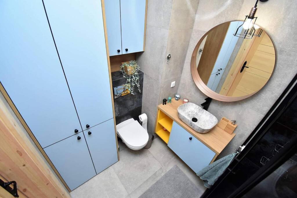 Apartament Blue Bastion Walowa 23C Z Klimatyzacja I Miejscem Parkingowym W Podziemnym Parkingu Gdańsk Exterior foto